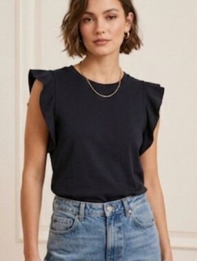 🛍CLEARANCE🛍 COS Ruffle Sleeveless Top SZ XS